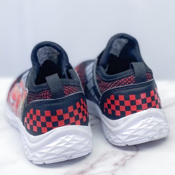 Disney Light Up Shoes CARS Pixar Toddler Little Kid Sneakers - Picture 5 of 10